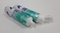 พลาสติกเคลือบสัมผัสนุ่มยาสีฟันบรรจุภัณฑ์หลอดหลอดลามิเนต, ที่ว่างเปล่าเครื่องสำอางท่อวัสดุฝ้ามีฝาแพทย์