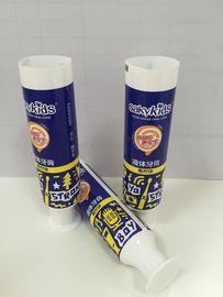 การพิมพ์ออฟเซ็ต กลม Dia 35mm PBL Tube Packaging สําหรับแปรงสีฟันรักษาฟัน