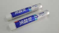 D30mm Matt Touch Surface Soft Plastic Tube สำหรับยาสีฟันยาสีฟันเจลบรรจุภัณฑ์สกรูเคลือบเงาบน Fez Cap