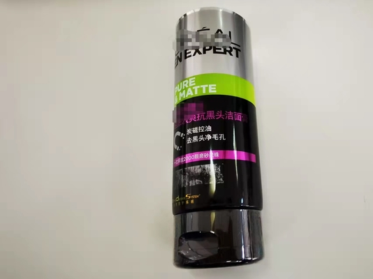 100ml CAL+ หลอดบรรจุภัณฑ์เครื่องสำอางรอบ Dia 50*119mm พร้อม Snap on Cap