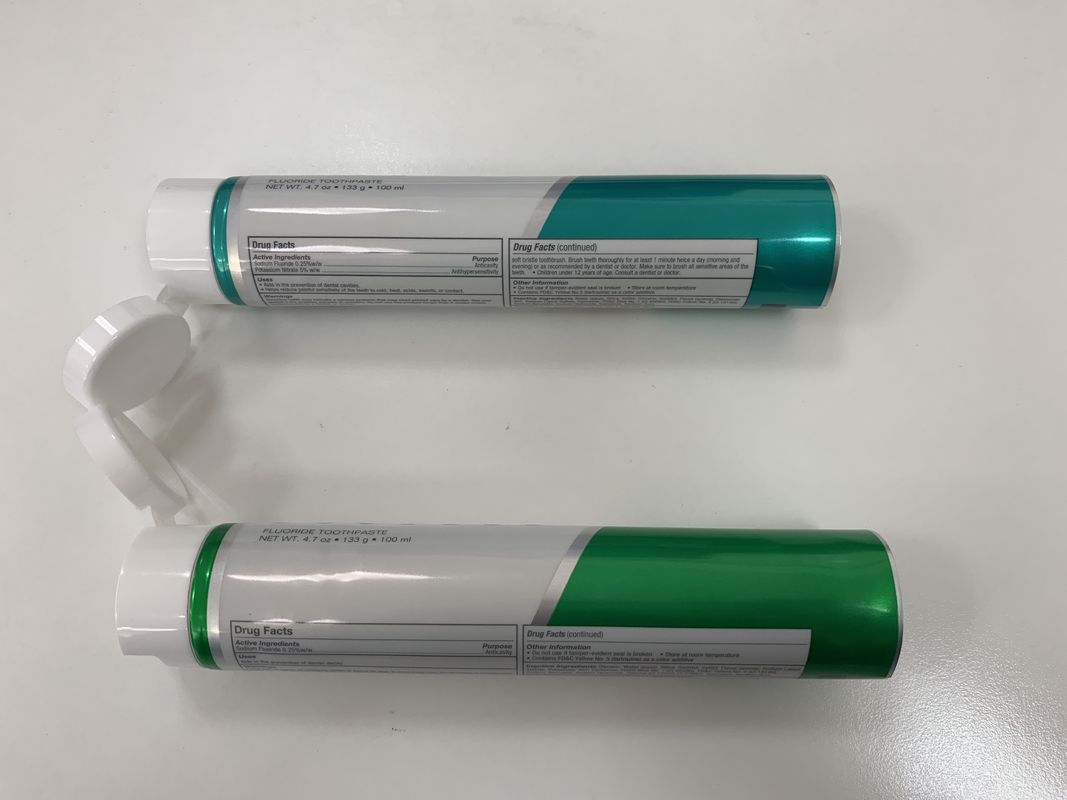 ISO 9001 รับรอง Offset CMYK 7 สี พิมพ์ ABL หลอดลามิเนตกับ Pantone การสอดคล้องสําหรับบรรจุเครื่องสําอาง