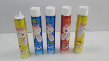 เคลือบโลหะพลาสติก CAL เคลือบท่ออลูมิเนียมลามิเนตสำหรับเด็กบรรจุภัณฑ์เจล ToothPaste