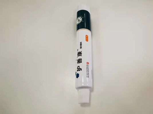 การพิมพ์ออฟเซตรอบ Dia 25 * 155.6 มม. ABL Pharmaceutical Tube พร้อมฝาเกลียว